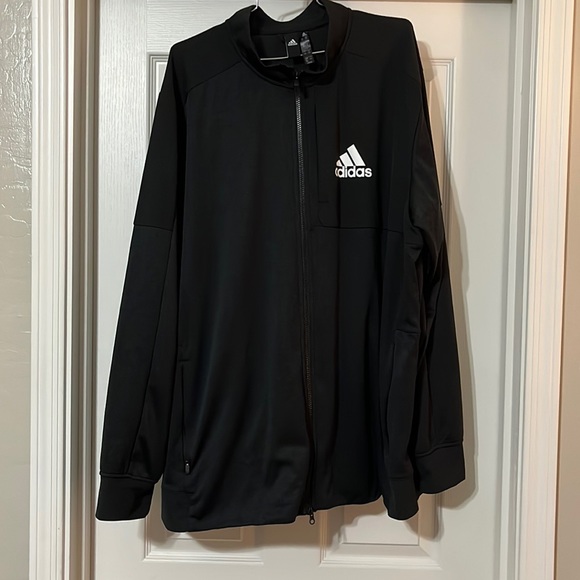 adidas Other - NWOT ADIDAS SIZE 2X ZIP JACKET ADIDAS HOODIE ADIDAS ZIP UP ADIDAS XXL BLACK